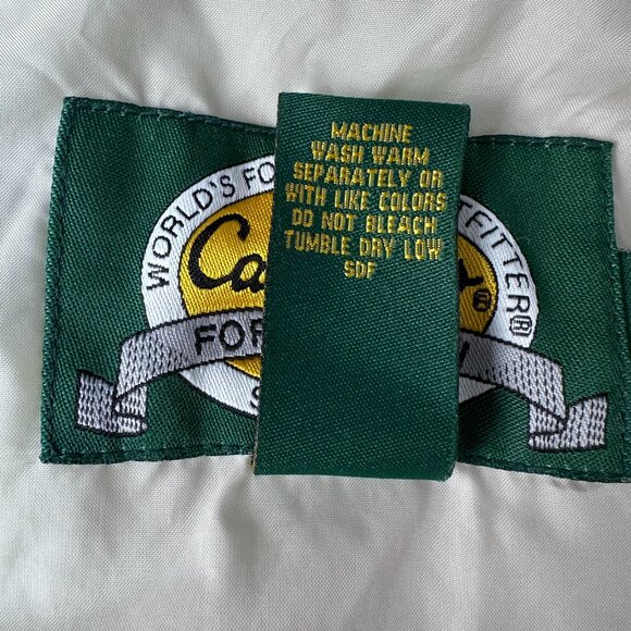 Cabela's Women's Hooded Rain Resistant Lined Zip Up Jacket, Size Medium, Sage - Picture 11 of 12